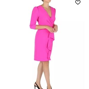 Julia Jordan Elegant Pink Dress SZ 16